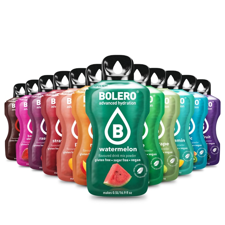 BOLERO MIX WSZYSTKICH 74 SMAKÓW | Napój Bez Cukru