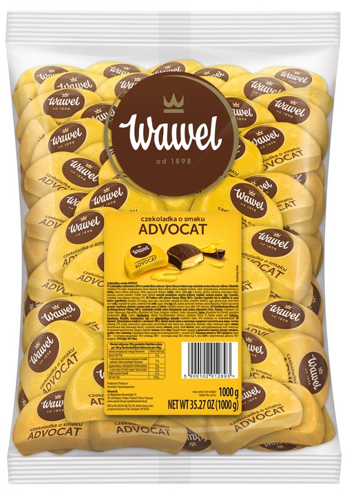 Czekoladki nadziewane Adwokat 1kg Wawel