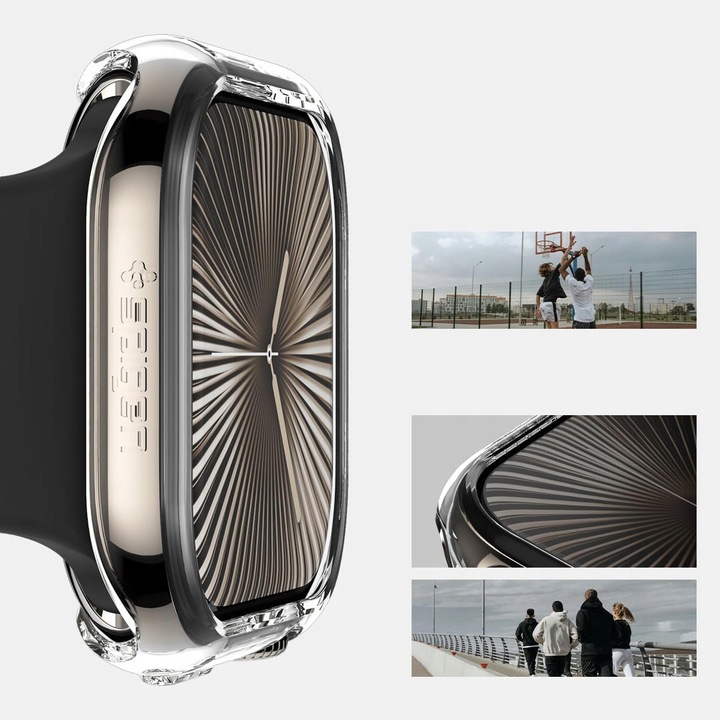 Etui Spigen do Apple Watch 10 46mm, cienki case, wytrzymała obudowa, osłona