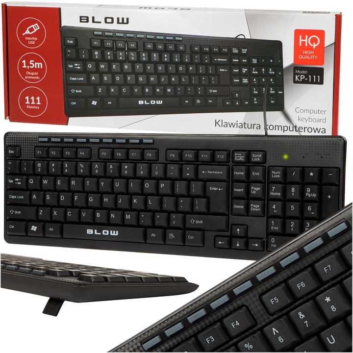 ZESTAW BIUROWY GAMINGOWY KLAWIATURA MYSZKA PRZEWODOWA USB CICHA PODKŁADKA