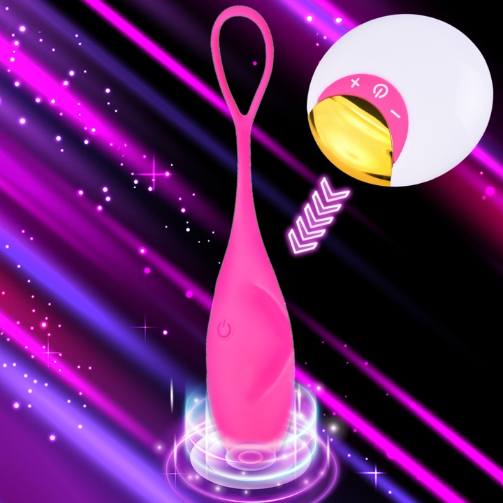 Sex Jajko do Pochwy Waginy USB, Wibrator do Cipki z Pilotem