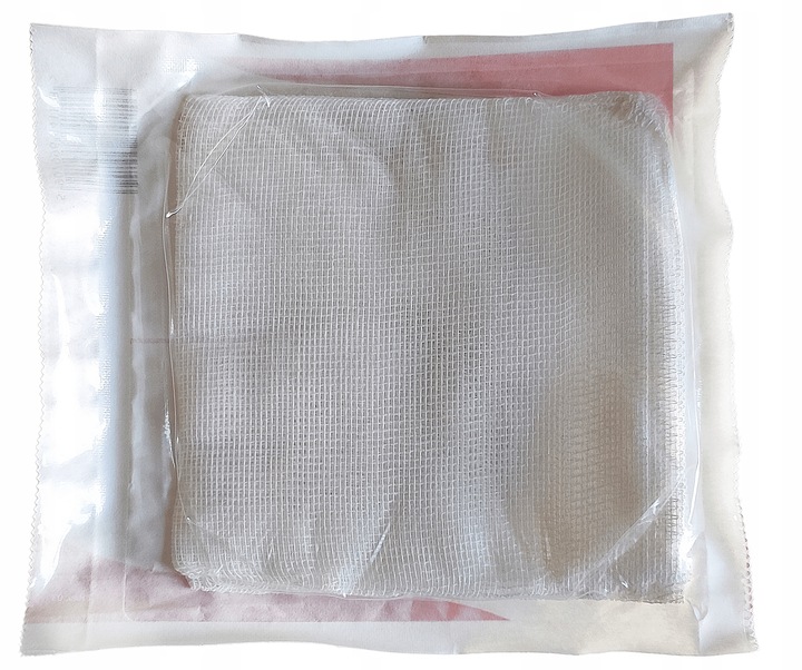 KOMPRESY GAZOWE JAŁOWE GAZIKI 7,5 x 7,5 cm 150 szt