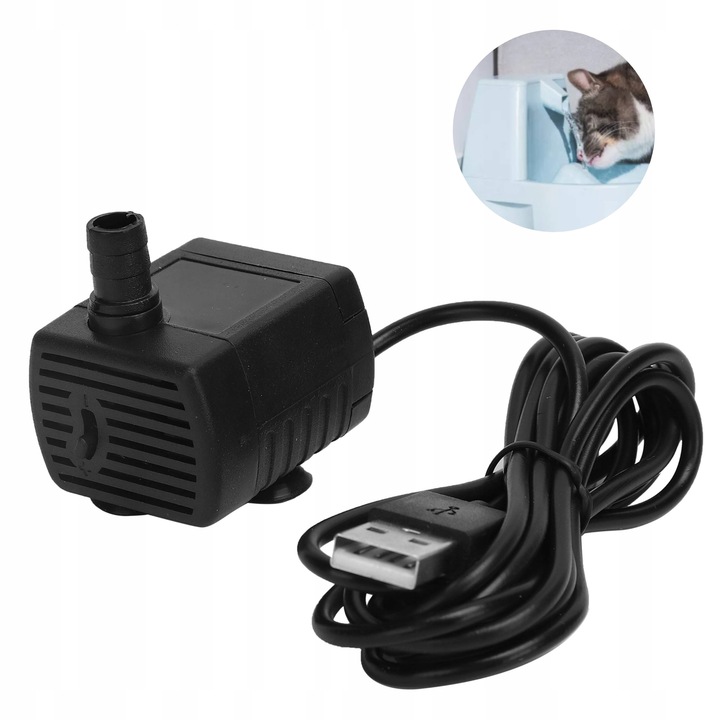 POMPKA DO FONTANNY KOTA/PSA NOWA NA USB