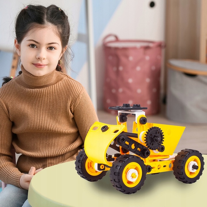 Klocki konstrukcyjne dla dzieci MEGA KONSTRUKTOR duży zestaw elementów