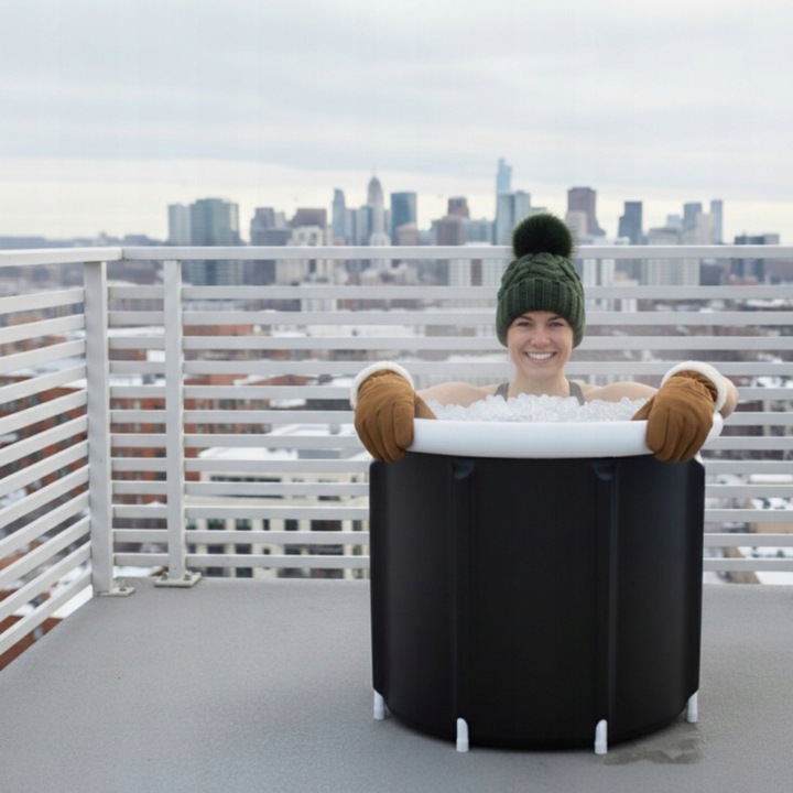 BECZKA DO MORSOWANIA BALIA 400L WANNA PRZENOŚNA REGENERACJA 80 CM