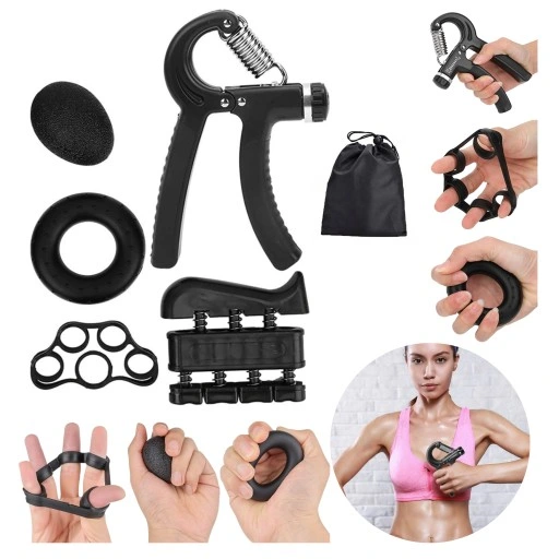 Ściskacz dłoni Ściskacze Ściski DUŻY ZESTAW 6 el.