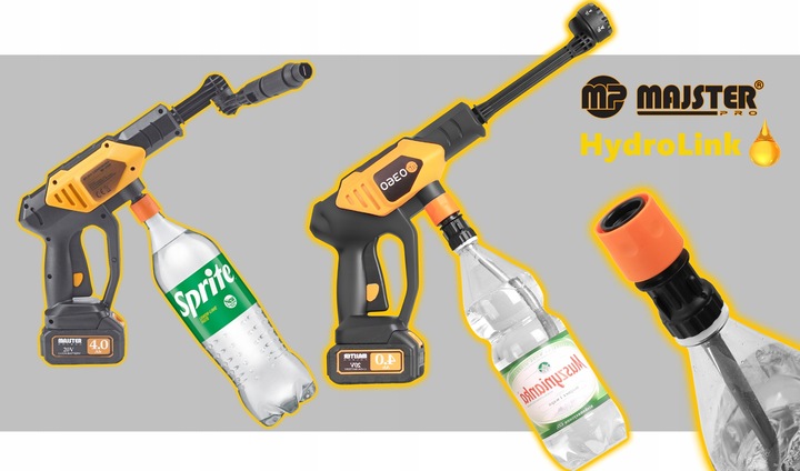 MYJKA CIŚNIENIOWA 60 Bar akumulatorowa elektryczna 2xAKU MP0360 Opryskiwacz