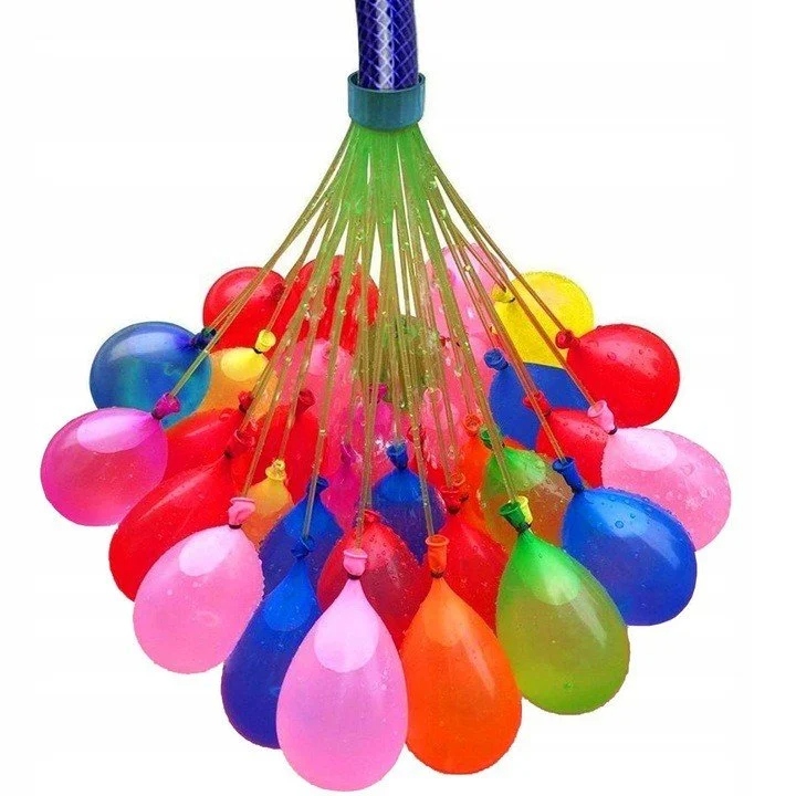 BOMBY WODNE BALONY BALONIKI NA WODĘ automatyczne ZESTAW 110