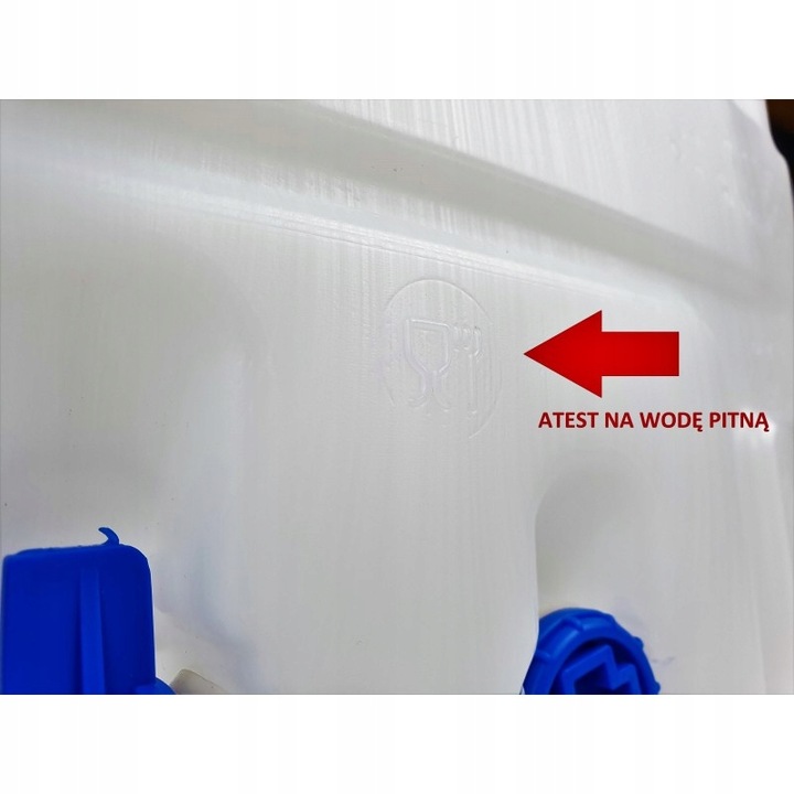 KANISTER ZBIORNIK BANIAK NA WODĘ NAPOJE 20L ATEST BAŃKA POJEMNIK 2024r.