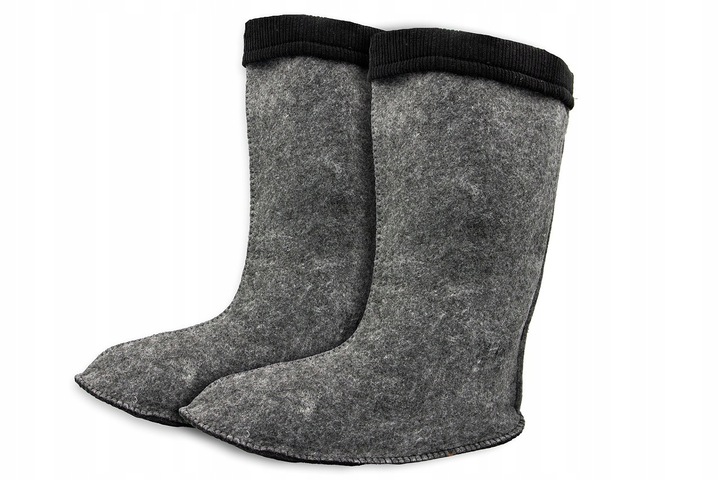 WKŁADKI OCIEPLAJĄCE DO KALOSZY OCIEPLACZE WKŁADY FILCOWE ZIMOWE DO