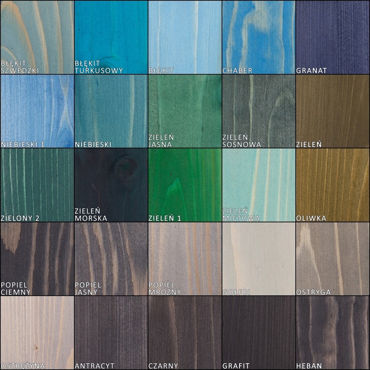 BEJCA WODNA DO DREWNA BARTEK 2L 130 KOLORÓW DO WYBORU