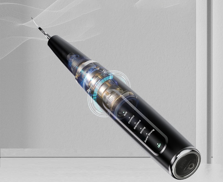 Skaler Ultradźwiękowy Do Zębów - 5 trybów do usuwania kamienia nazębnego