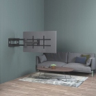 ULTRA MOCNY UCHWYT DO TV 43–80” Z MEGADŁUGIM WYSIĘGNIKIEM 101 cm