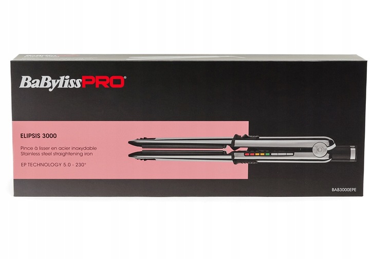 Prostownica BABYLISS PRO Elipsis 3000 BAB3000EPE +MATA +RĘKAWICZKA