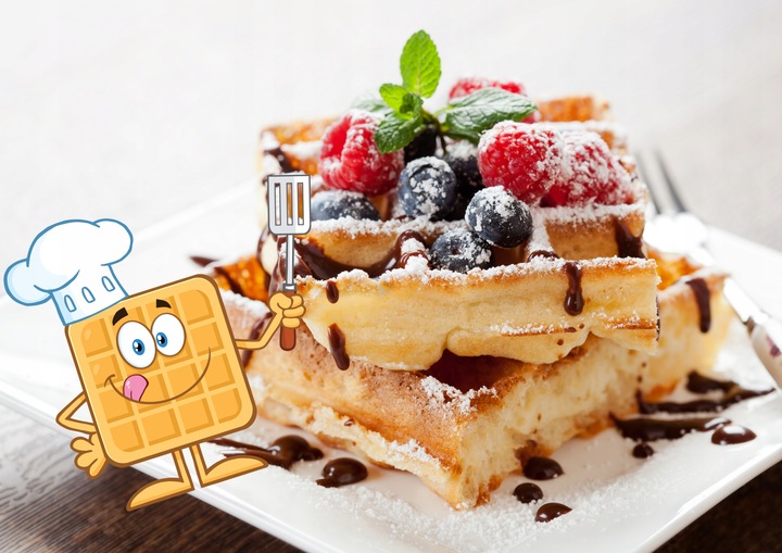 Mieszanka na gofry ciasto biszkoptowe 5 kg CIASTO NA GOFRY w proszku