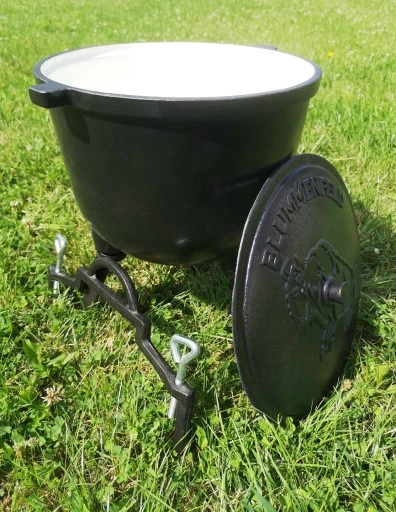 KOCIOŁEK ŻELIWNY EMALIOWANY BLUMMENFELD 10L