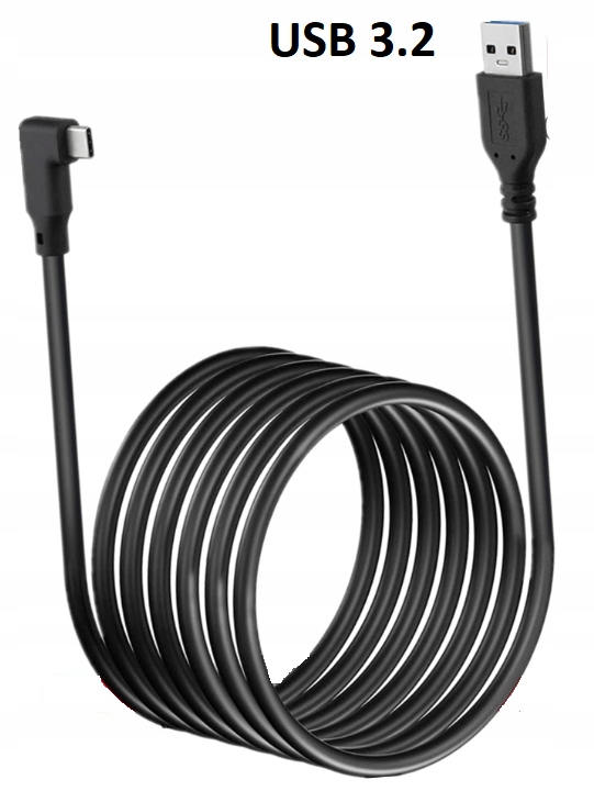 KABEL 5m DO OCULUS LINK SteamVR QUEST 1 i 2 GRATIS