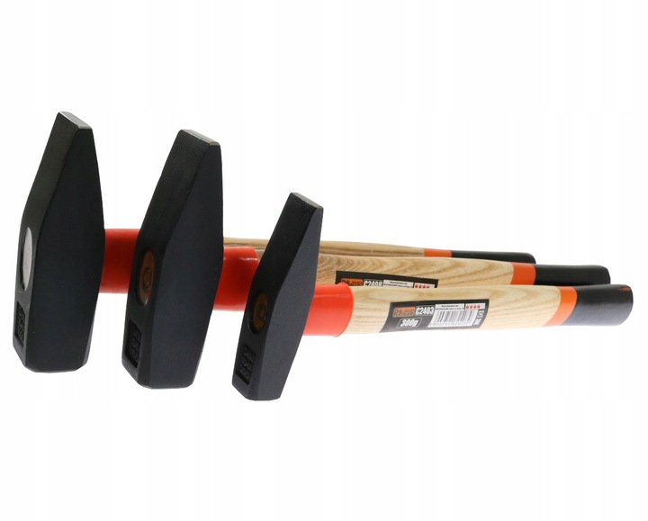 MŁOTEK ŚLUSARSKI ZESTAW KOMPLET 3 MŁOTKÓW MŁOTKI