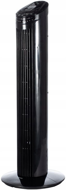 WENTYLATOR STOJĄCY KOLUMNOWY WIATRAK PODŁOGOWY OSCYLACJA TIMER LED