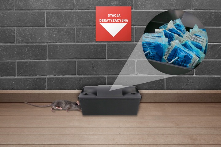 RATIMOR NA SZCZURY MYSZY GRYZONIE ULTRA MOCNA PASTA 1,5KG BRODIFAKUM