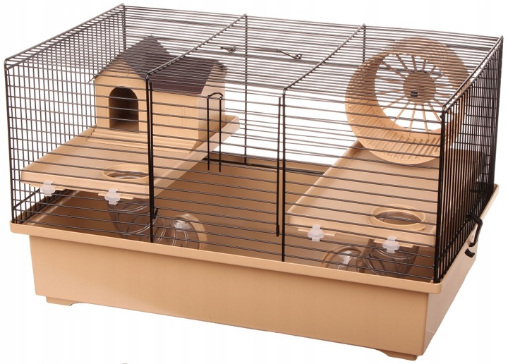 KLATKA DLA CHOMIKA MYSZY DOMEK KOŁOWROTEK TUNELE