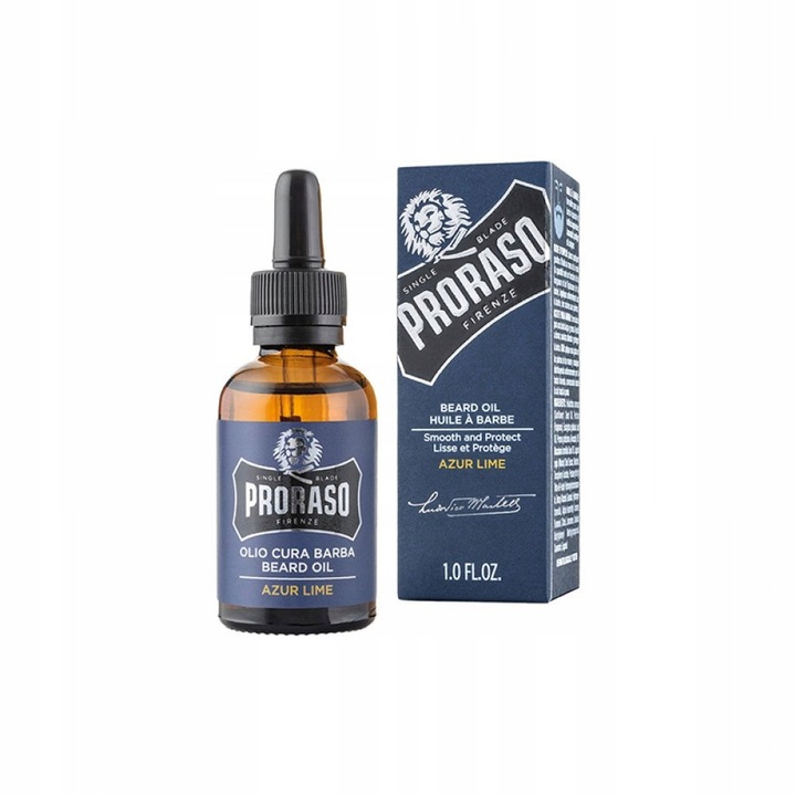 Proraso Firenze Beard Oil Azure Lime Olejek Do Pielęgnacji Brody 30ml