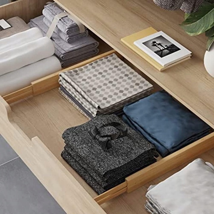 4x ORGANIZER DO SZUFLADY SZUFLAD PRZEGRÓDKA SEPARATOR PRZEGRODY