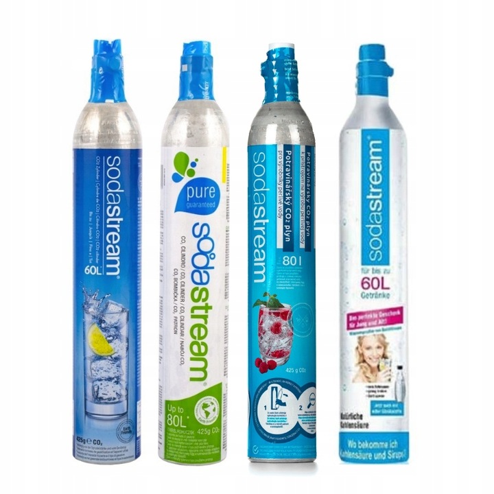 Butla nabój CO2 do saturatora Sodastream Philips Aarke Brita Dafi