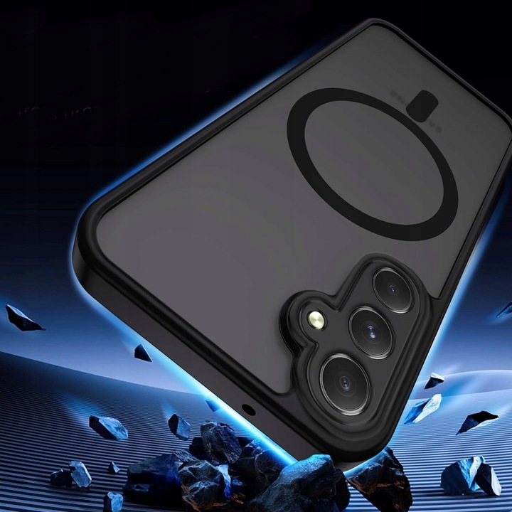 Etui do MagSafe Matowe + SZKŁO hartowane do SAMSUNG S24