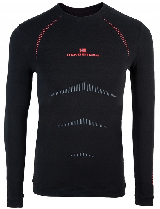 HENDERSON BIELIZNA TERMOAKTYWNA TERMICZNA KOMPLET TERMOAKTYWNY CZARNY XXL