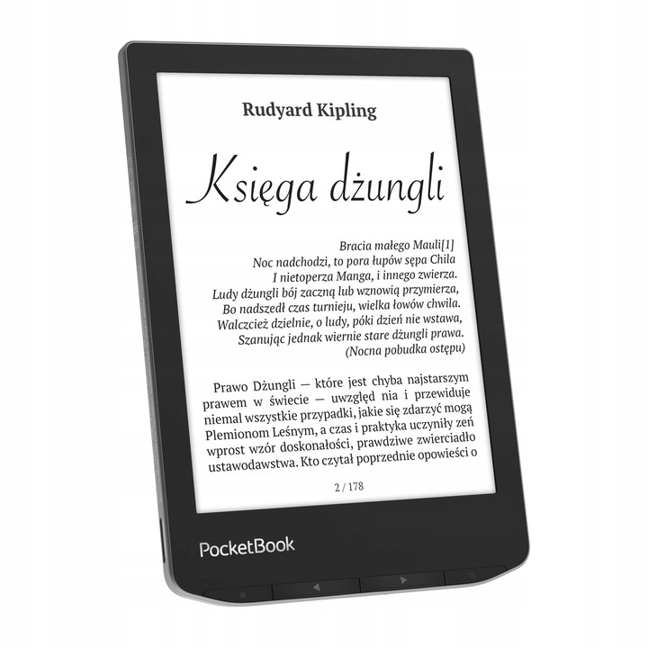 Czytnik Ebook Tablet PocketBook Verse 629 8 GB E-Ink 6 Cali Szary