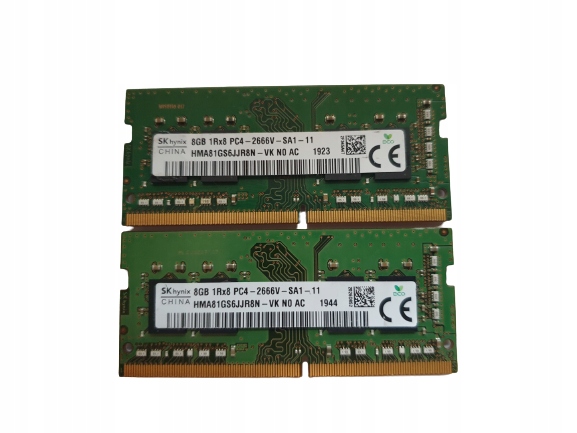 PAMIĘĆ 16GB 2X8GB DDR4 SO-DIMM PC4 2666V 21300S