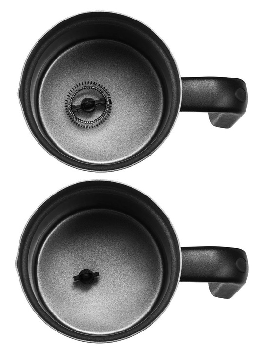 Spieniacz do mleka z PODGRZEWACZEM 2 MIESZADEŁKA 4 TRYBY SPIENIANIA