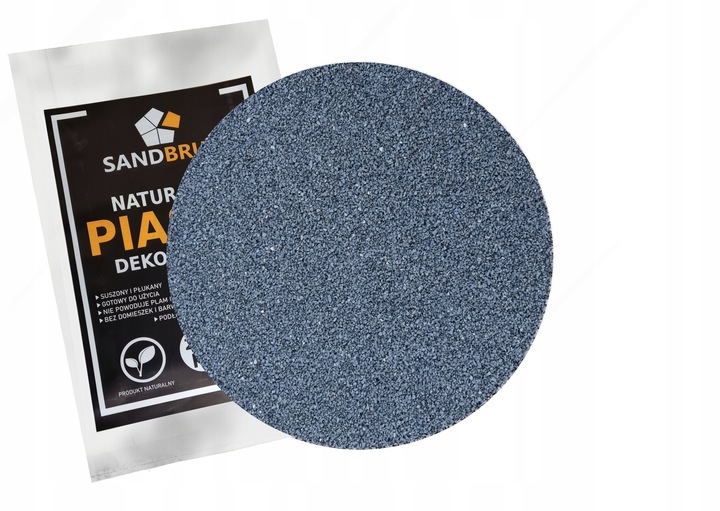 Suchy Piasek Bazaltowy Fuga Zasypka Grafit Do Kostki Brukowej 1-2 mm