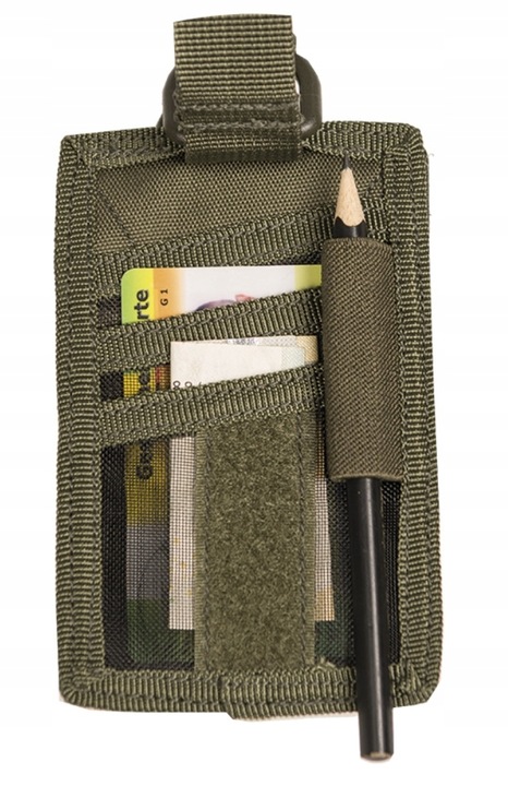 ETUI Pokrowiec na Przepustkę IDENTYFIKATOR OLIVE