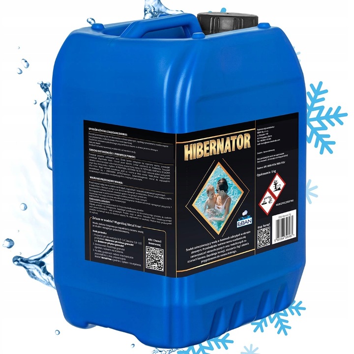 HIBERNATOR 5KG PŁYN ZIMUJĄCY DO BASENU CHEMIA BASENOWA NA ZIMĘ