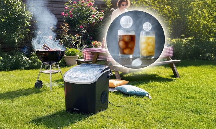 KOSTKARKA DO LODU ISAJ IC1 DOMOWA MASZYNA DO KOSTEK EKSPRESOWY LÓD