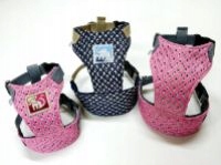 Pelo Szelki -Pelki bezuciskowe AŻUR granatowe .r.3