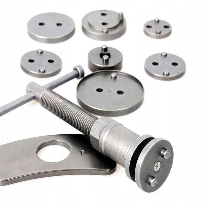 ZESTAW DO WYCISKANIA TŁOCZKÓW HAMULCOWYCH 12 EL.