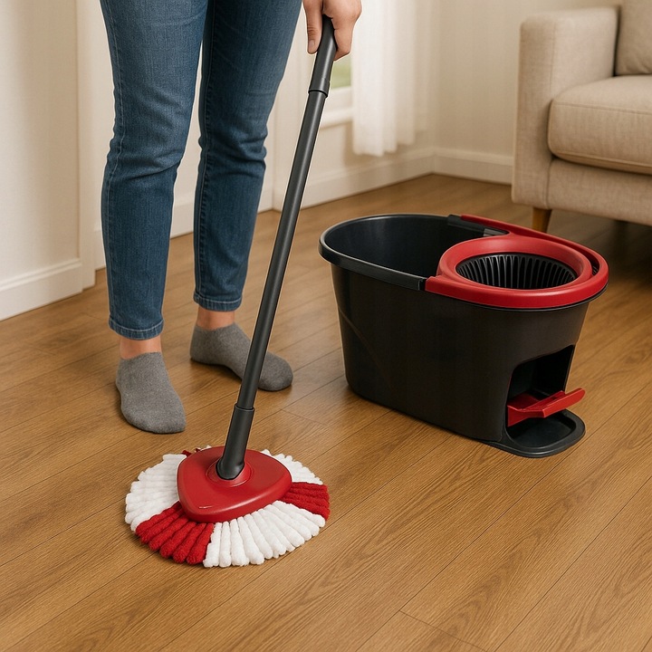 6x KOŃCÓWKI DO MOPA OBROTOWEGO zamiennik VILEDA TURBO mega chłonne ZAPAS