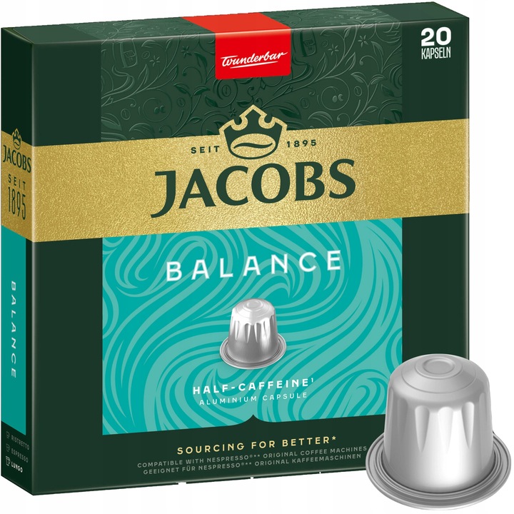 SUPER ZESTAW JACOBS D.EGBERTS KAWA NESPRESSO 10x10
