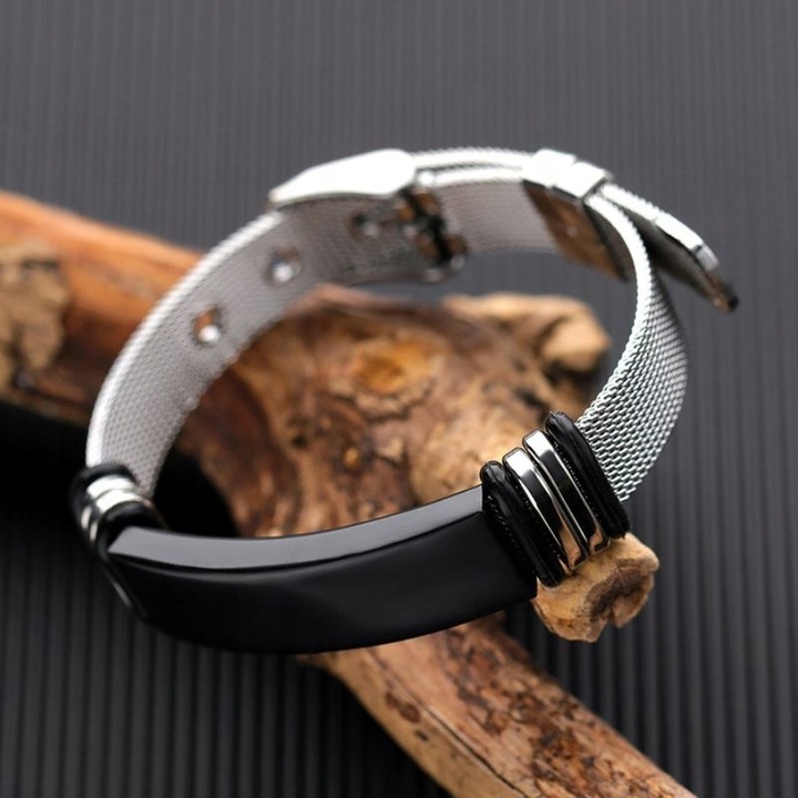 BRANSOLETKA PREZENT DLA SYNA OD MAMY TATY GRAWER