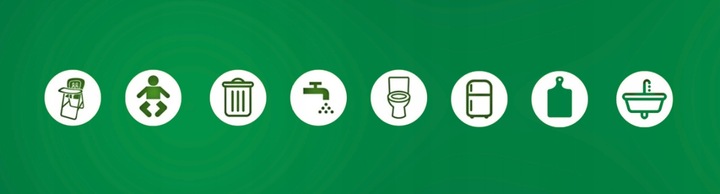 DETTOL Antybakteryjny Spray do dezynfekcji i mycia powierzchni 4x 500ml