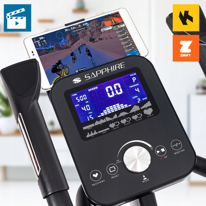 Orbi-trek TRENAŻER eliptyczny KONAX ELEKTROMAGNETYCZNY APLIKACJE do 150KG