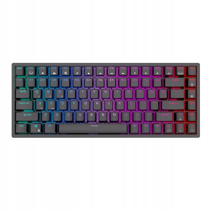 Bezprzewodowa Klawiatura Mechaniczna Royal Kludge Rk84 Red Switch Rgb