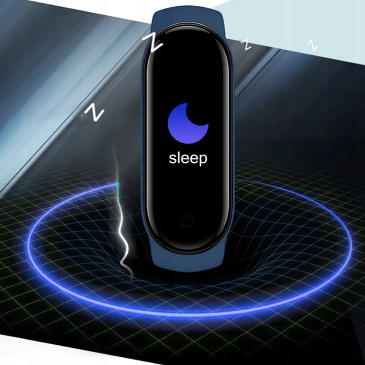 SMARTWATCH SMARTBAND ZEGAREK OPASKA SPORTOWA M7 APLIKACJE PL KROKOMIERZ ITP