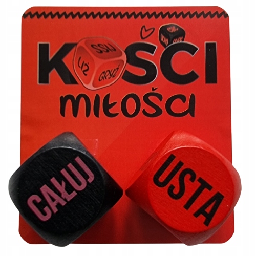 GADŻET KOŚCI MIŁOŚCI DO GRY WSTĘPNEJ DLA PAR ZABAWA W LIZANIE PUPA
