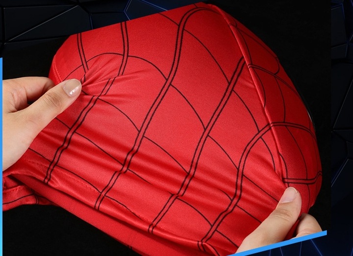 Spiderman MASKA OCZY SĄ RUCHOME SUPER HERO MASKA COSPLAY
