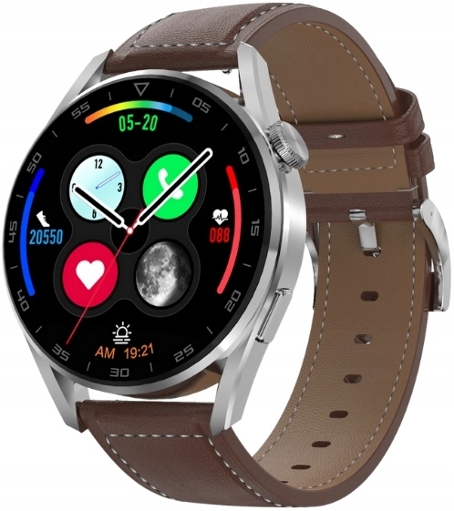 PASEK SKÓRZANY DO HUAWEI WATCH GT 2 2e 3 4 5 GT2 GT3 GT4 GT5 PRO 46MM 48MM