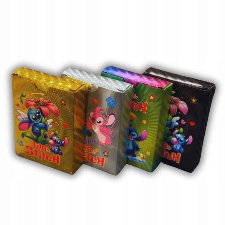 Karty Lilo i Stitch Kolekcjonerskie Mega Zestaw Kart 4w1 220 SZTUK